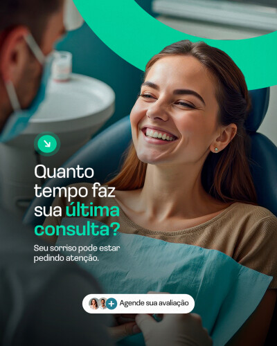 Odontologia Dentista Social Meida PSD Editável
