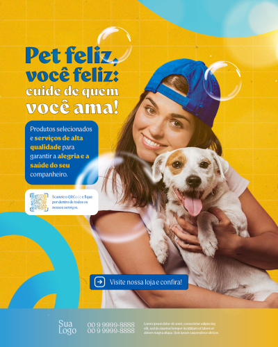PetShop Social Media PSD Editável